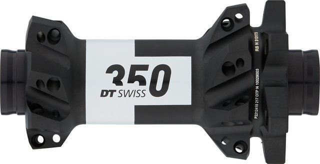 DT Swiss 350 Straight Pull MTB 6-Bolt Disc Front Hub - black/28