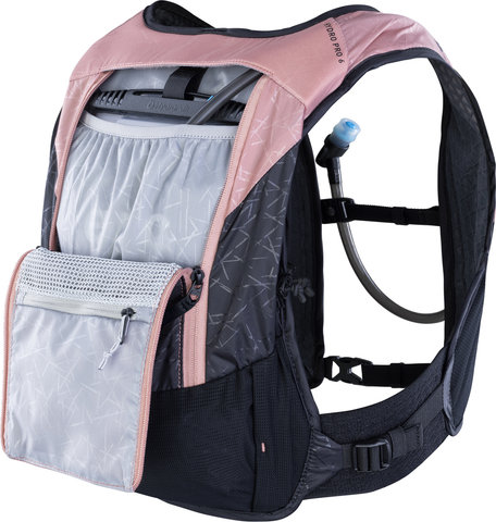 evoc Hydro Pro 6 Trinkrucksack + 1,5 L Trinkblase - dusty pink/6000 ml