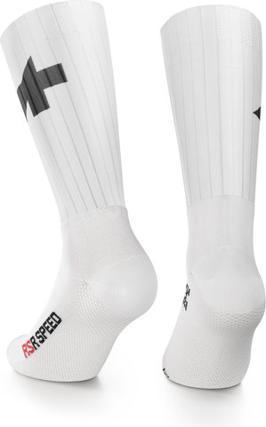 ASSOS RSR Speed Socken - white series/39 - 42