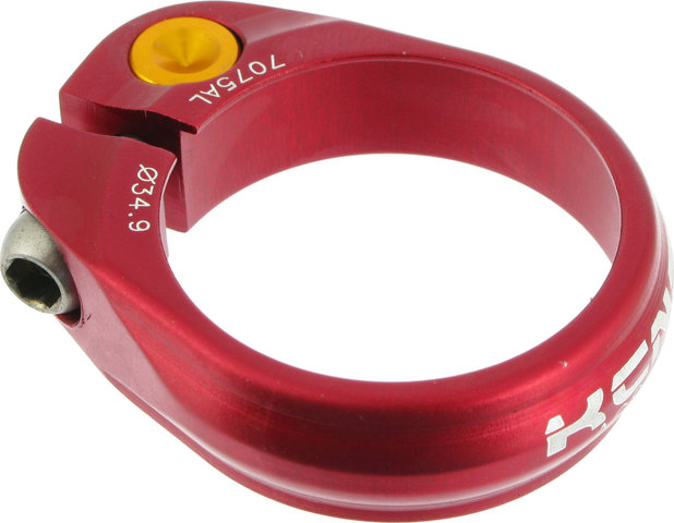 KCNC Abrazadera de sillín Road Pro SC9 - rojo/34,9 mm