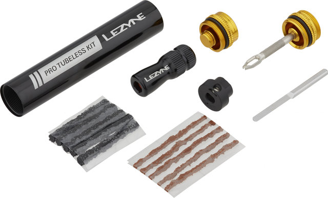 Lezyne Pro Tubeless Kit - black-gold