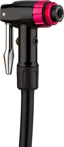 3min19sec Aluminium Floor Pump - black