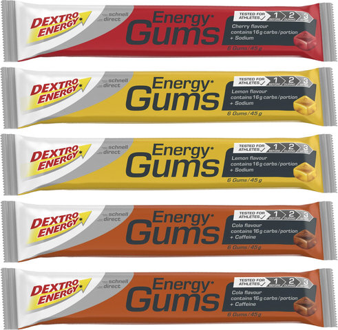 Dextro Energy Energy Gums - 5 Pack - mixed