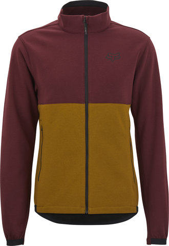 Fox Head Veste Ranger Fire Fleece Crew - dark maroon/M