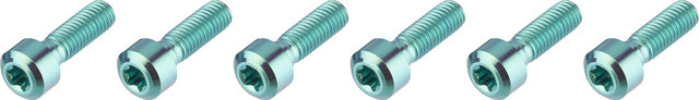 OAK Components Titanium Bolts for Eternal Stem - green