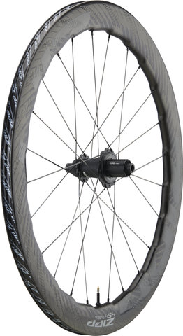 Zipp 454 NSW Carbon Tubeless Disc Center Lock Laufrad - Auslaufmodell - matte black-gloss black/Non Boost/142 mm/28"/Shimano Road/Shimano Road/142 mm