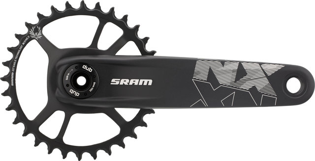 SRAM NX Eagle Direct Mount DUB 12-fach Kurbelgarnitur - black/175,0 mm