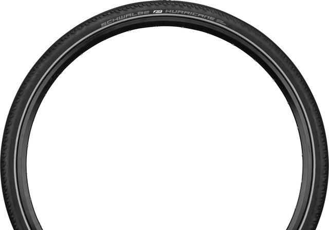 Schwalbe Hurricane Performance ADDIX RaceGuard 28" Wired Tyre - black-reflective/28 /42 mm/42-622/1.6 