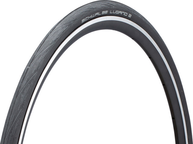 Schwalbe Lugano II K-Guard 28" Drahtreifen - schwarz/28 "/25 mm/25-622