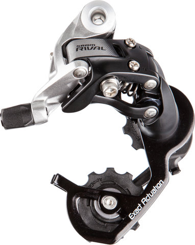 SRAM Rival 22 rear derailleur 11-speed - grey-black anodized/short