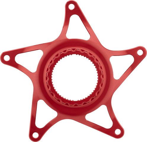 absoluteBLACK E-bike Chainring Spider for Shimano STEPS - red