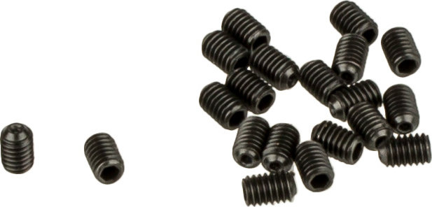 HT SP7 Ersatzpins M4, Stahl, 6 mm für X1 / X2 / T1 - black