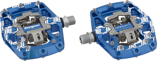 Hope Union GC Clipless Pedals - blue