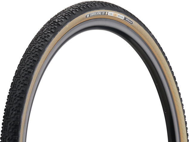 Panaracer GravelKing X1 R TLR 28" Folding Tyre 2024 model - black-amber/28 /40 mm/40-622