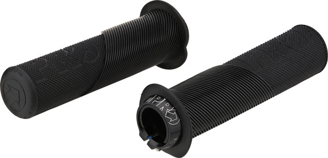 PRO Trail Lock On Handlebar Grips with Flange - black/132 mm