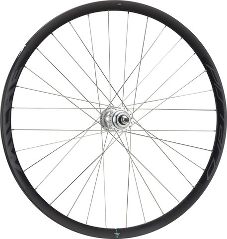 Miche Pistard Tubular Track Wheelset - black-silver/Non Boost/Non Boost/100 mm/28"/Screw-on freewheel/100 mm/Threaded freewheel/100 mm/120 mm