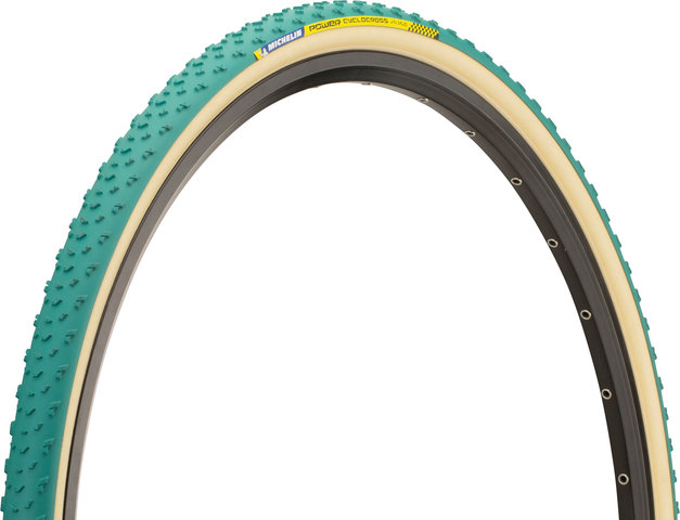 Michelin Cubierta tubular Power Cyclocross Mud 28" - verde-marrón/28 /33 /33-622