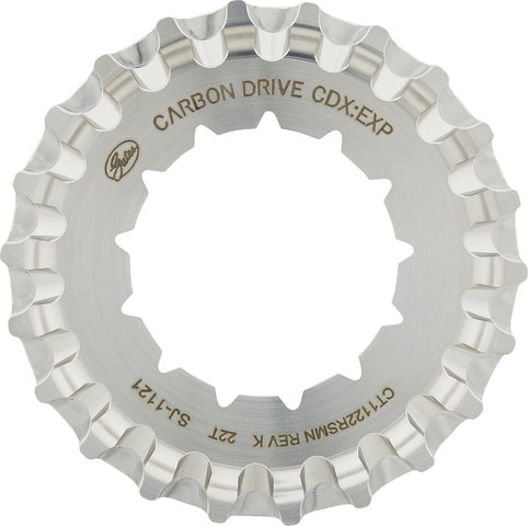 Gates CDX:EXP Rohloff Spline Rear Belt Drive Sprocket - silver/22 