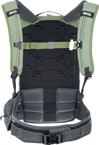 evoc Sac à Dos à Protecteurs Trail Pro 10 - light olive-carbon grey/S/M