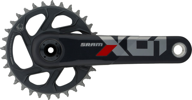 SRAM X01 Eagle DUB DM 12-speed Carbon Crankset - lunar-oxy/170,0 mm