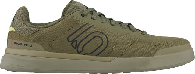 Five Ten Sleuth DLX Canvas MTB Shoes - 2024 Model - focus olive-core black-orbit green/42/42