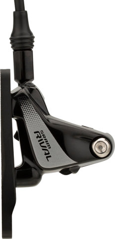 SRAM Frein à Disque Rival 1 HRD FM avec Dropper Actuator - black-grey/Roue avant/Gauche (spécifique au côté)