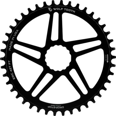 Wolf Tooth Components Direct Mount Chainring for Easton Cinch - black/42 