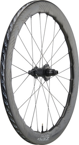 Zipp 454 NSW Carbon Tubeless Disc Center Lock Laufrad - Auslaufmodell - matte black-gloss black/Non Boost/142 mm/28"/SRAM XDR/SRAM XDR/142 mm