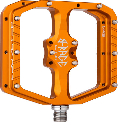 Burgtec Platform pedals - iron bro orange