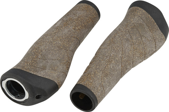 CONTEC Tour Pro Cork Handlebar Grips - black-cork/135 mm