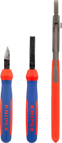 Knipex Set de alicates profesionales - rojo-azul