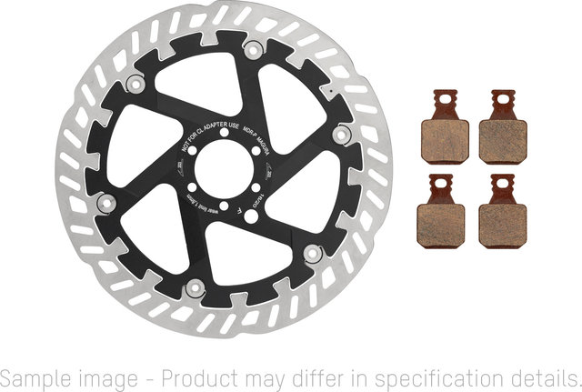 Magura MDR-P Bremsscheiben und Belag Kit 6-Loch 203 mm - 8.S/203 mm