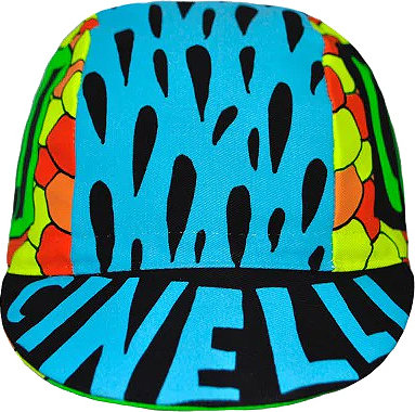 Cinelli Gorra de ciclismo Art Program - ana benaroya-poseidon/one size