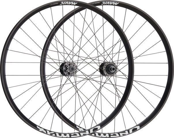 Mavic Set de Roues Deemax Park Disc 6 trous 29" Super Boost - noir/Set 29" (avant 15x110 Boost + arrière 12x157 Super Boost) Shimano