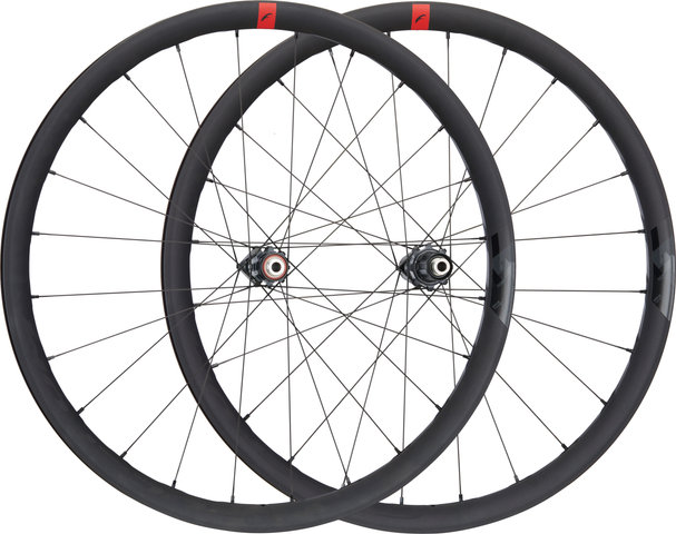 Fulcrum Juego de ruedas Racing 4 Disc Center Lock - negro/Non Boost/Non Boost/142 mm/100 mm/28"/Shimano carretera/100 mm/Shimano carretera/100 mm/142 mm