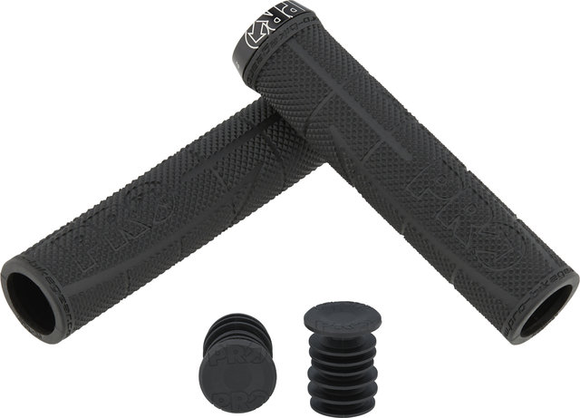 PRO Lock On Race Handlebar Grips - black/30 x 130 mm