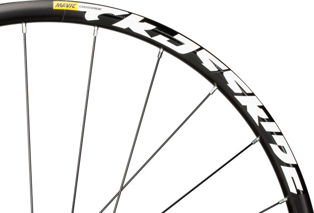 Mavic Crossride FTS-X Disc 6-bolt 27.5" Wheel - black/100 mm/27.5" (650B)/100 mm/100 mm/Non Boost/Non Boost