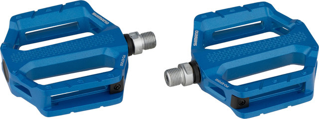 Shimano PD-EF202 Platform Pedals - blue