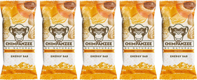 Chimpanzee Barre Energy Bar - 5 pièces - apricot/275 g