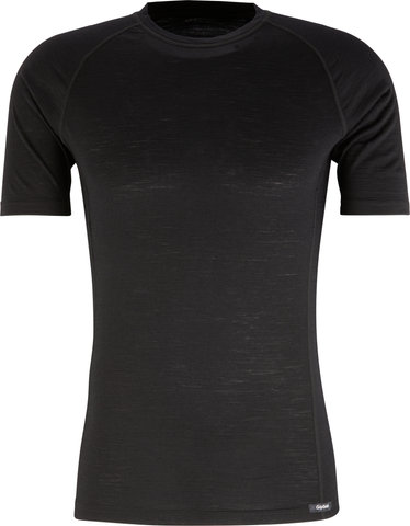 GripGrab Maillot de Corps Merino Polyfibre Shortsleeve Base Layer - black/M