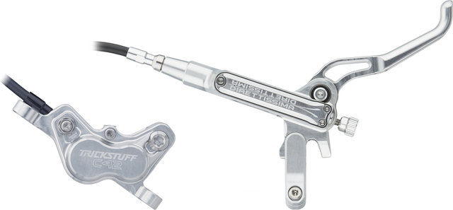 Trickstuff Direttissima Front+Rear Disc Brake Set - silver-silver/Set/Flip-Flop (non-side-specific)