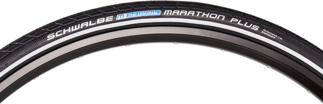 Schwalbe Marathon Plus E-25 28" Wired Tyre - black-reflective/32-622 (28x1.25)