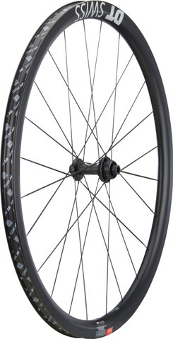 DT Swiss ERC 1100 DICUT 35 Carbon Disc Center Lock 28" Laufradsatz - schwarz/142 mm/100 mm/28"/Shimano Road/100 mm/Shimano Road/100 mm/142 mm