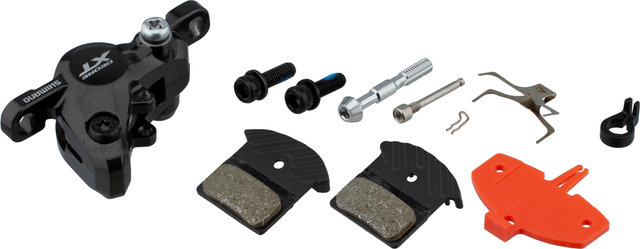 Shimano XT BR-M8000 Brake Caliper w/ Resin Pads w/ Cooling Fins - black/Set/without