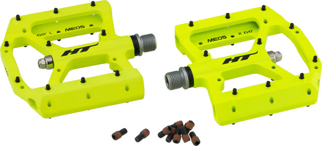 HT Pedales de plataforma EVO-MAG ME05 - neon yellow