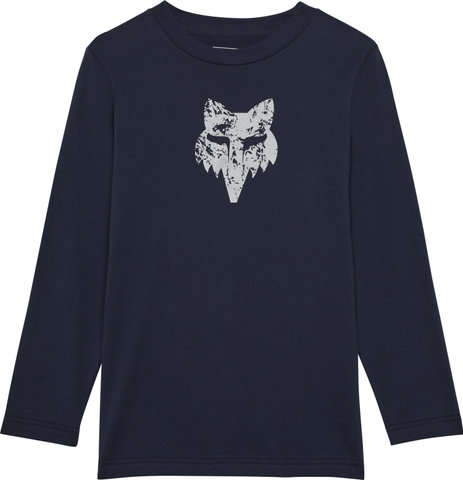 Fox Head Youth The World LS T-Shirt - midnight-blue/140, 146, 152/M/L