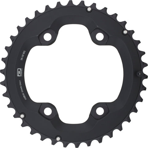 Shimano Deore FC-M6000-2 10-speed Chainring - black/38 