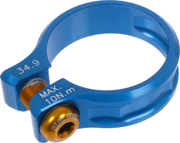 KCNC MTB QR SC11 Sattelklemme - blau/36,4 mm