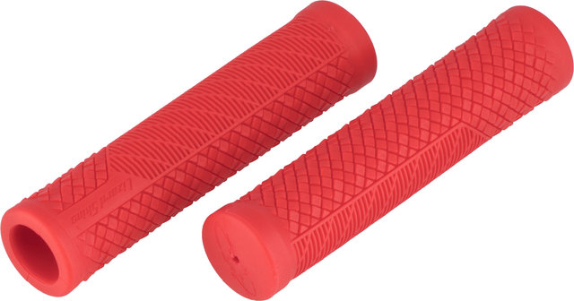 Lizard Skins Poignées de guidon Charger Evo - red/140 mm