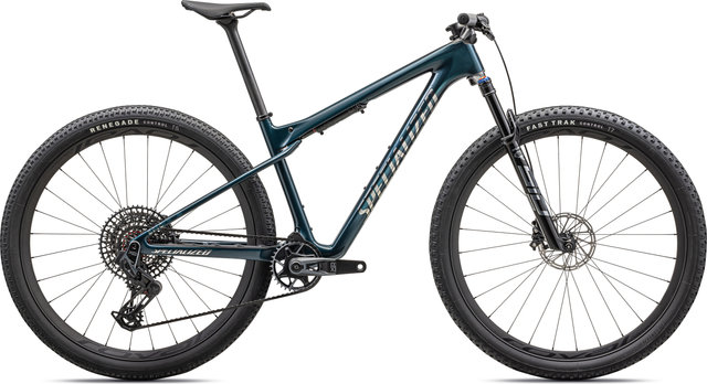 Specialized Epic World Cup Pro Carbon 29" Mountain Bike - gloss deep lake metallic-chrome/110 mm/29"/L